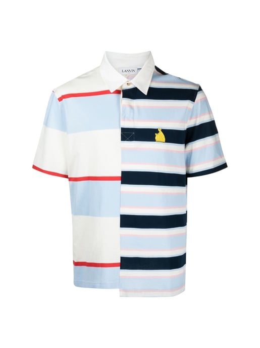 Poloshirt mit Rugby-Patchwork-Logo - Image 6