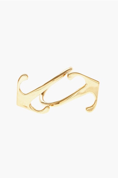 MONO ARROW Ring aus Messing mit goldenem Effekt in Gold - Image 1