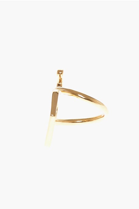 MONO ARROW Ring aus Messing mit goldenem Effekt in Gold - Image 3