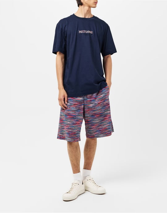 Gestreifte Jogging-Shorts - Image 2