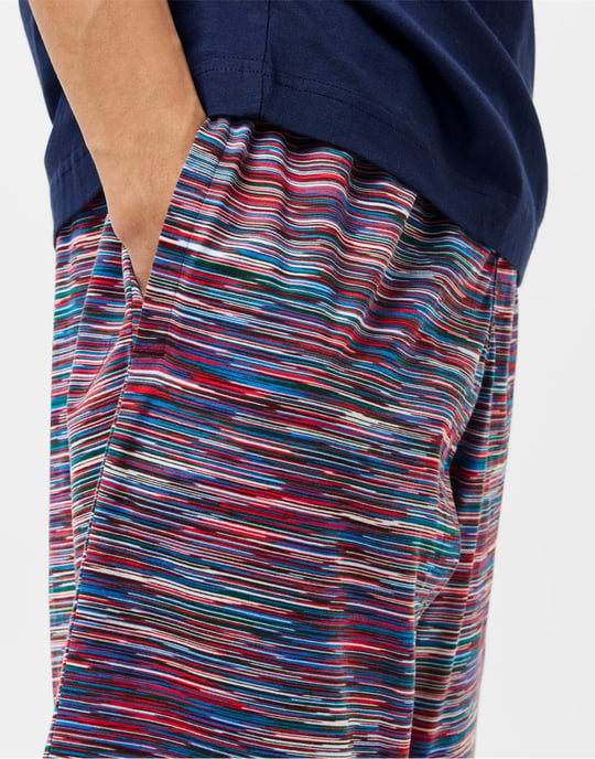 Gestreifte Jogging-Shorts - Image 4