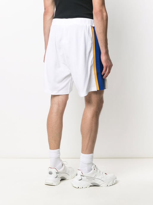 Shorts mit Seitenstreifen und Logo - Image 4