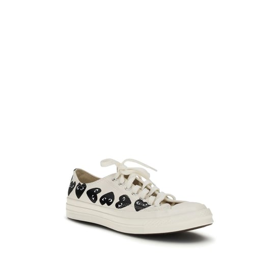Comme des Garçons PLAY x Converse Chuck 70 OX Sneakers - Image 3