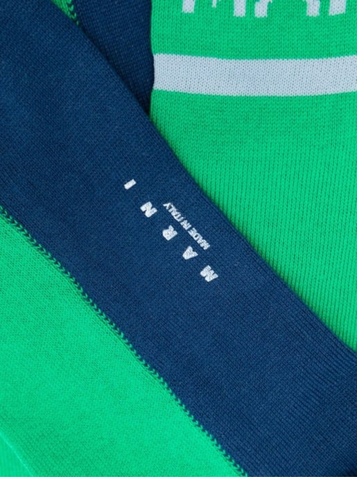 Logo-Intarsien-Farbblock-Socken - Image 3