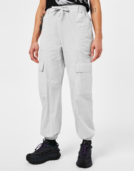 Cargohose aus Baumwolle mit Logo - Image 3