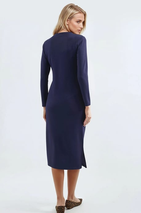 Modal Touch Schlitzkleid - Image 3