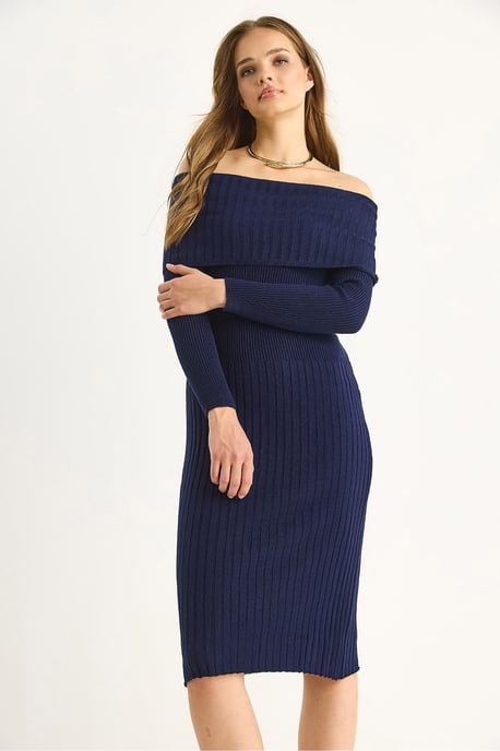 Ripp-Midi-Kleid - Image 4