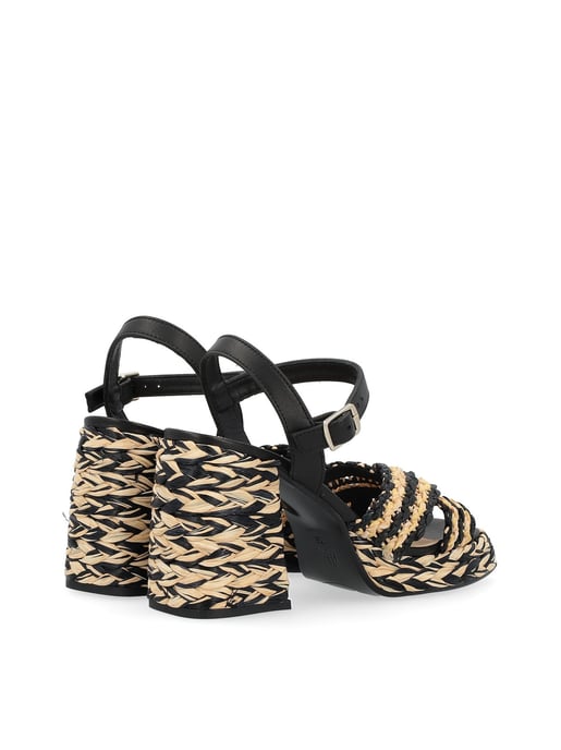 Valeria Rafia Gewebte Sandalen - Image 3