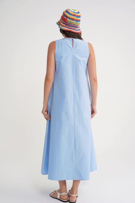Lässig geschnittenes Maxikleid mit Taschen - Image 5