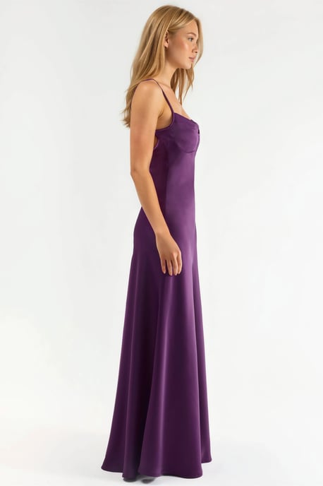 Ausschnitt Maxi-Kleid mit Details - Image 2