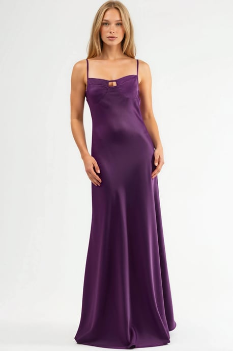 Ausschnitt Maxi-Kleid mit Details - Image 3