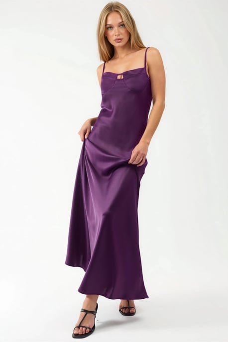Ausschnitt Maxi-Kleid mit Details - Image 6
