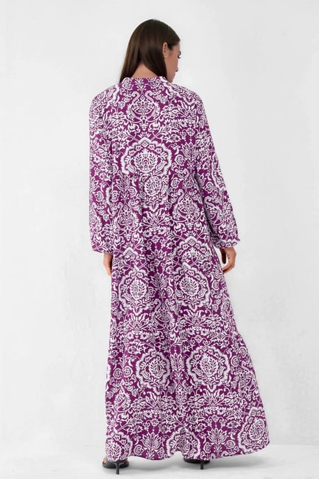 Bequemes gemustertes Maxikleid - Image 3
