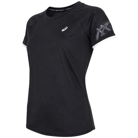 Asics Icon Damen Schwarz T-Shirt - Image 2