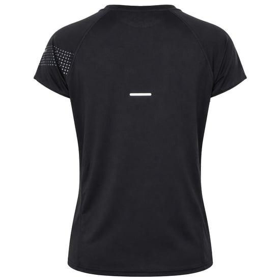 Asics Icon Damen Schwarz T-Shirt - Image 3