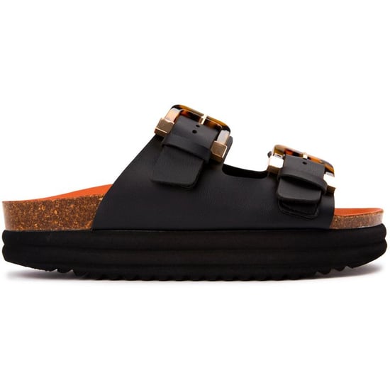 V.Gan Vegan Plum Footbed Tortoiseshell Sandalen - Image 1