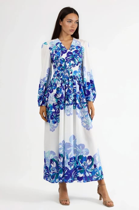 Maxikleid mit Blumenmuster - Image 2