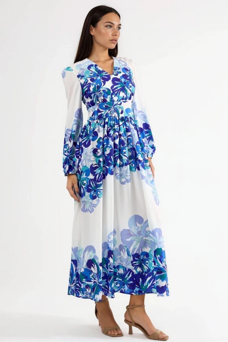 Maxikleid mit Blumenmuster - Image 3
