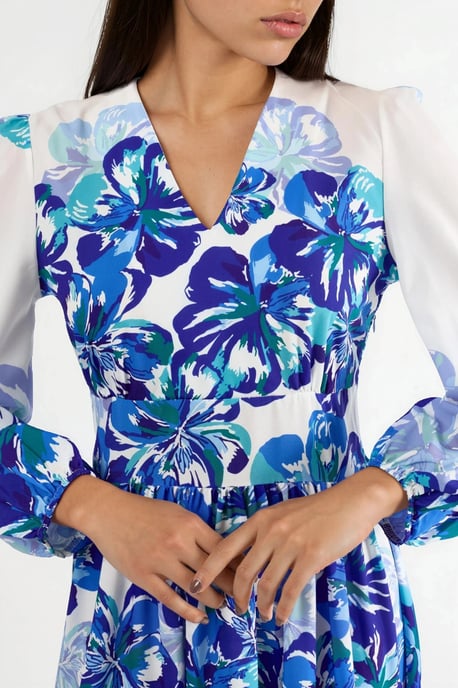 Maxikleid mit Blumenmuster - Image 6