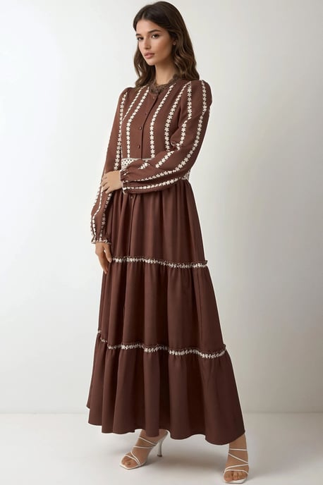 Blühendes Tippet Maxikleid - Image 2