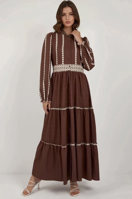 Blühendes Tippet Maxikleid - Image 3