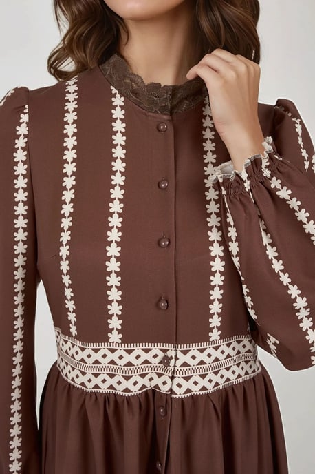Blühendes Tippet Maxikleid - Image 4