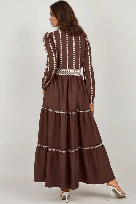 Blühendes Tippet Maxikleid - Image 6