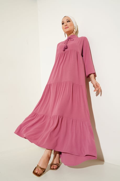 Maxikleid mit Schleifendetail - Image 1
