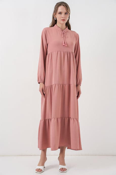 Maxikleid mit Schleifendetail - Image 1