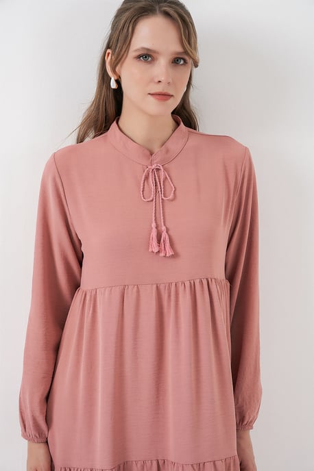 Maxikleid mit Schleifendetail - Image 2
