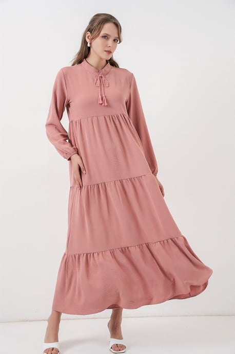 Maxikleid mit Schleifendetail - Image 3