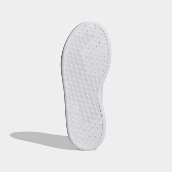 Baskets Advantage Court adidas Pour Fille en Blanc Rose - Image 4