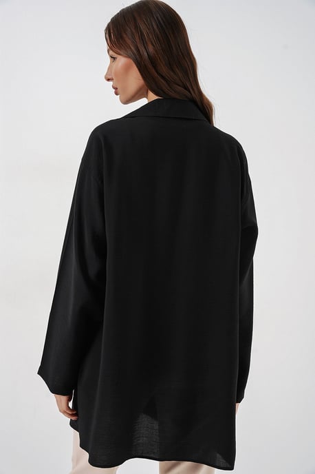 Kimono mit gebundenem Detail und langen Ärmeln - Image 6