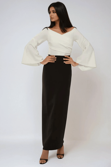 Elegantes Exklusives Maßkleid Maxi - Image 1