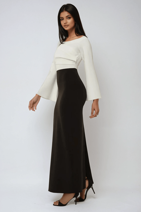 Elegantes Exklusives Maßkleid Maxi - Image 3