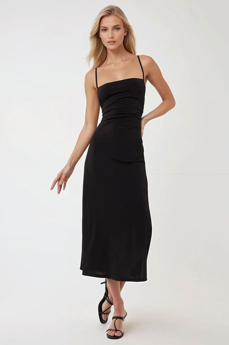 Bodycon-Maxikleid mit seitlichem Schlitz - Image 4