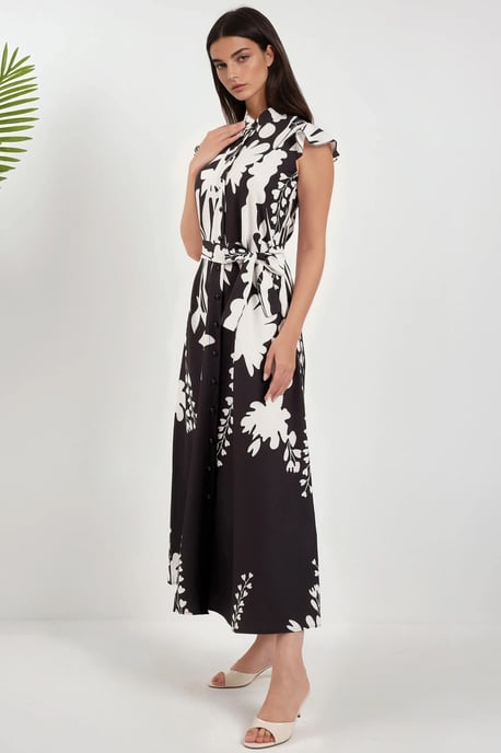 Blumiges Tippet Maxi-Kleid - Image 3