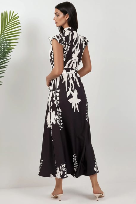 Blumiges Tippet Maxi-Kleid - Image 4