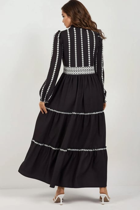 Blühendes Tippet Maxi-Kleid - Image 5