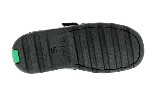Kickers Jungen Schulschuhe Fragma Riemen3 Kleinkind Leder Klettverschluss schwarz - Image 5