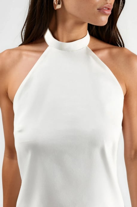 Halter-Neck Kleid mit offenem Rücken - Image 4