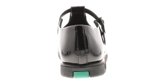 Sandales Mary Jane vernies Fragma Kickers Pour Femme en Noir - Image 4