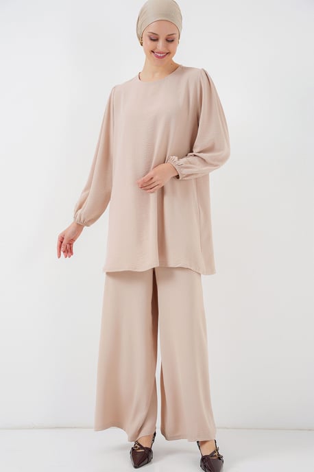 Tunika & Weite Hosen Zweiteiliges Set - Image 3