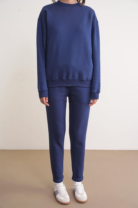 Basic Sweatshirt- und Jogger-Zwei-Teile-Set - Image 6
