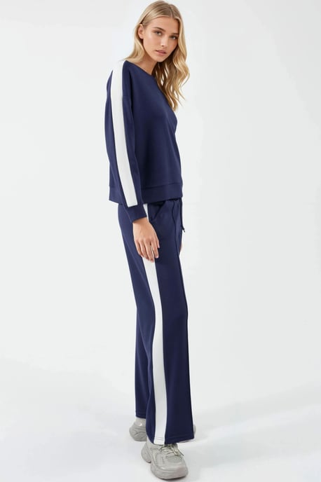 Modal Touch Regular Fit Sweatshirt- und Hosen-Set - Image 3