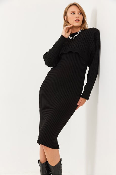 Rippstrick-Co-Ord-Set mit Rundhalsausschnitt - Image 2