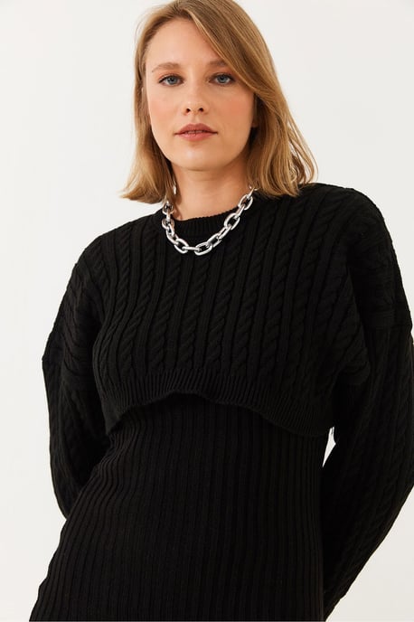 Rippstrick-Co-Ord-Set mit Rundhalsausschnitt - Image 3
