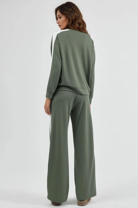 Modal Touch Regular Fit Sweatshirt- und Hosen-Set - Image 3