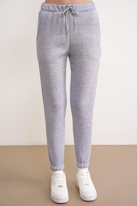 Basic Sweatshirt & Jogger Zwei-Teiliges Set - Image 5