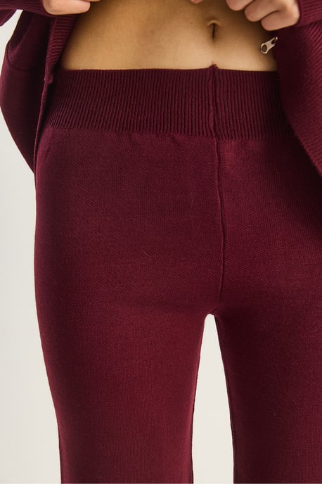 Hochtailliertes Reißverschluss-Kragen-Cardigan- und Hosen-Set - Image 6